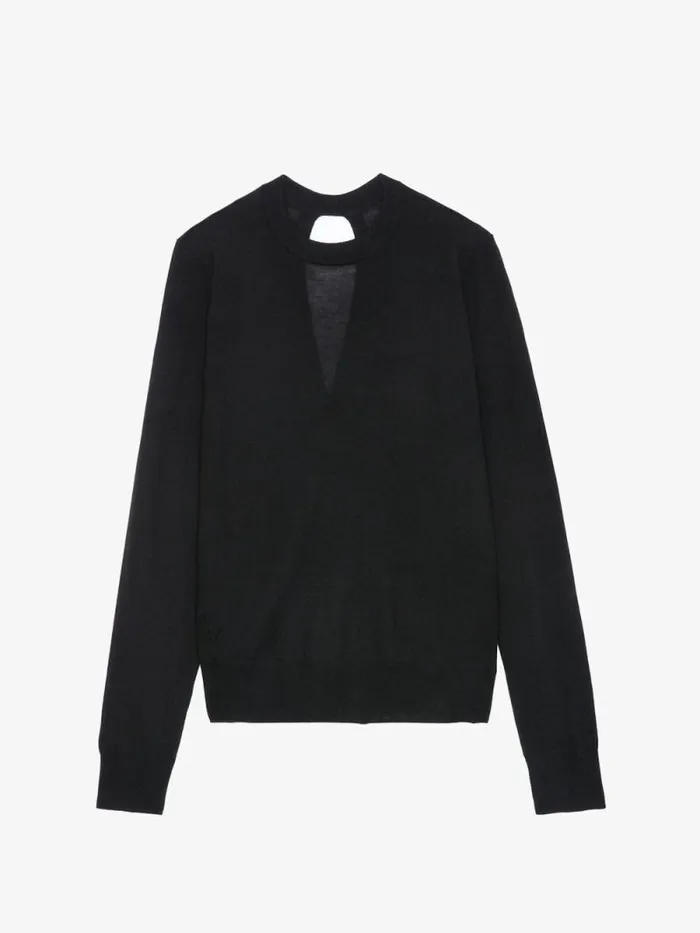 Women Zadig and Voltaire Sweaters and Cardigans Emma Sweater Black