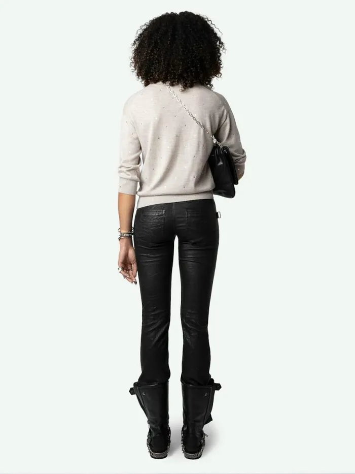Women Zadig and Voltaire Sweaters and Cardigans Kandy Sweater Erable Women Zadig and Voltaire Sweaters and Cardigans Kandy Sweater Erable