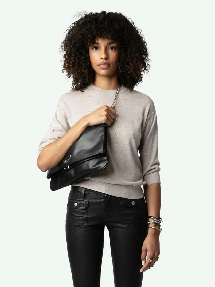 Women Zadig and Voltaire Sweaters and Cardigans Kandy Sweater Erable Women Zadig and Voltaire Sweaters and Cardigans Kandy Sweater Erable
