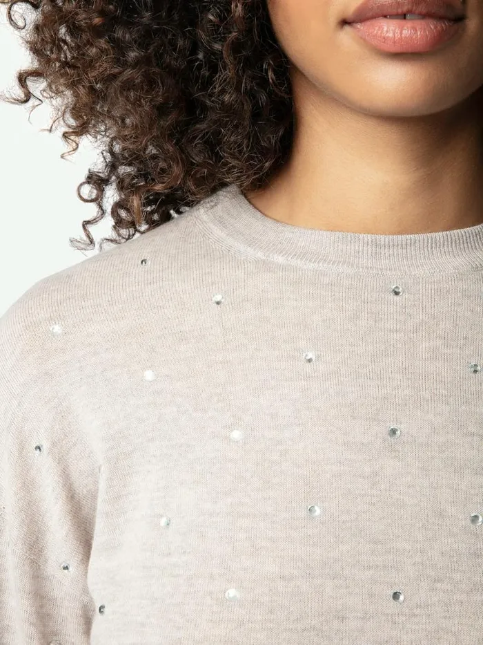 Women Zadig and Voltaire Sweaters and Cardigans Kandy Sweater Erable Women Zadig and Voltaire Sweaters and Cardigans Kandy Sweater Erable