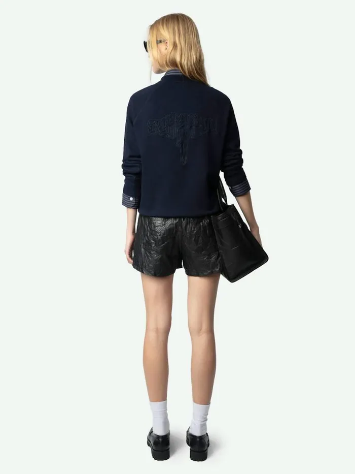 Women Zadig and Voltaire Sweatshirts and Hoodies Upper Sweatshirt Encre