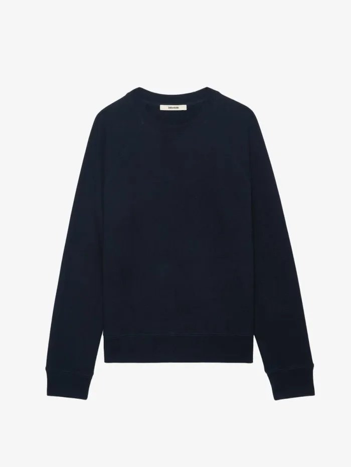 Women Zadig and Voltaire Sweatshirts and Hoodies Upper Sweatshirt Encre