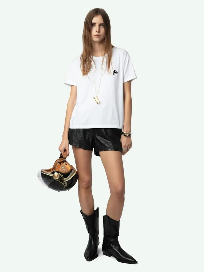 Women Zadig and Voltaire TShirts Marta Tshirt White