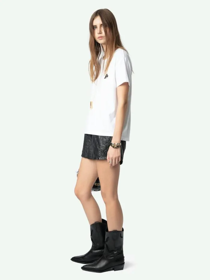 Women Zadig and Voltaire TShirts Marta Tshirt White