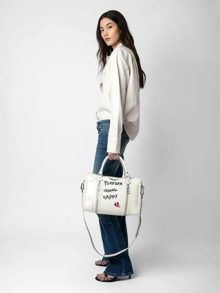 Women Zadig and Voltaire Tops and Shirts Chic Crinkled Leather Shirt Judo Women Zadig and Voltaire Tops and Shirts Chic Crinkled Leather Shirt Judo