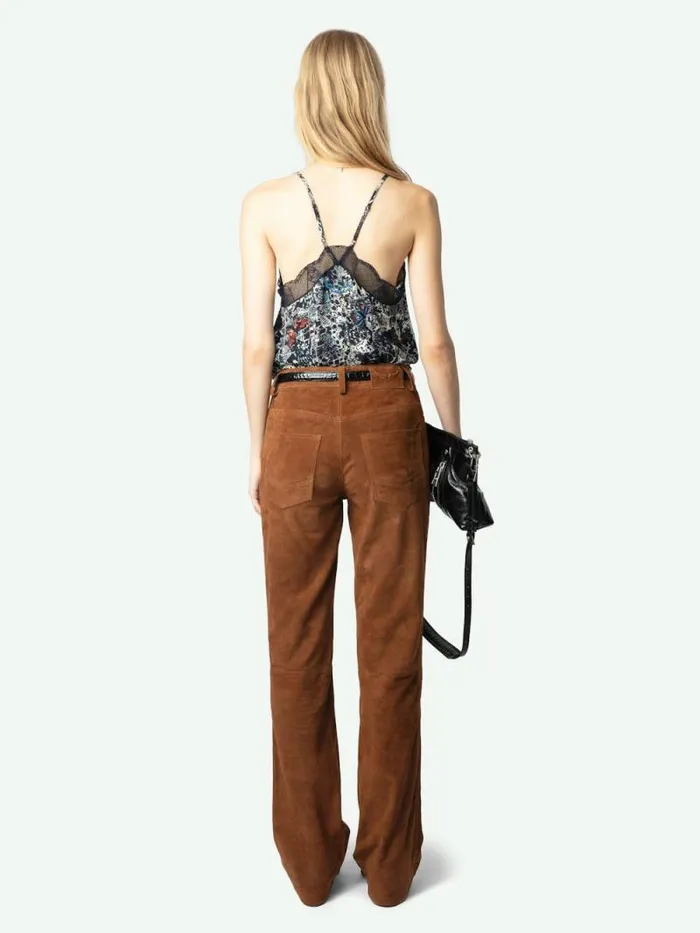 Women Zadig and Voltaire Tops and Shirts Christy Camisole Encre Women Zadig and Voltaire Tops and Shirts Christy Camisole Encre