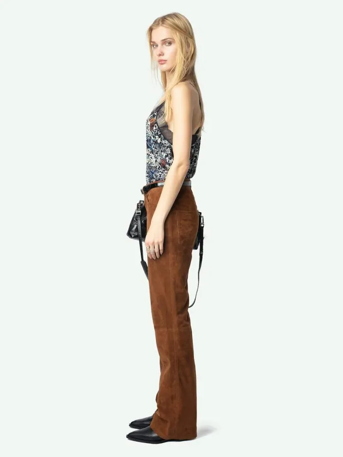 Women Zadig and Voltaire Tops and Shirts Christy Camisole Encre Women Zadig and Voltaire Tops and Shirts Christy Camisole Encre