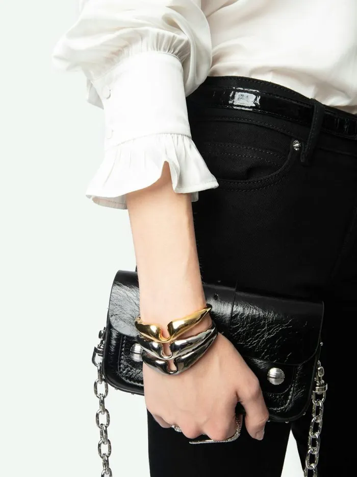 Women Zadig and Voltaire Tops and Shirts Thely Satin Shirt Judo