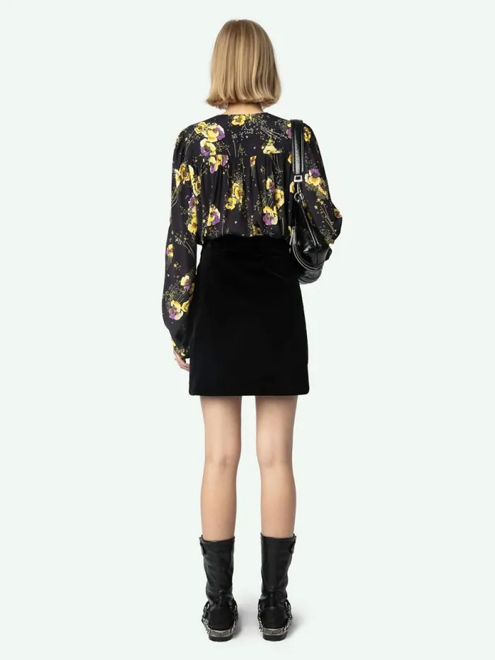 Women Zadig and Voltaire Tops and Shirts Turin Shirt Black Women Zadig and Voltaire Tops and Shirts Turin Shirt Black