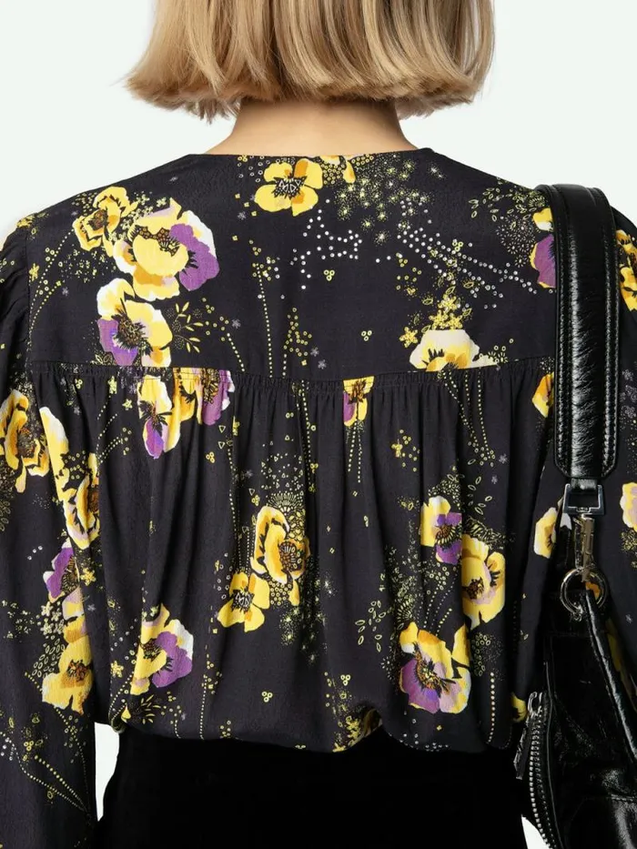 Women Zadig and Voltaire Tops and Shirts Turin Shirt Black Women Zadig and Voltaire Tops and Shirts Turin Shirt Black