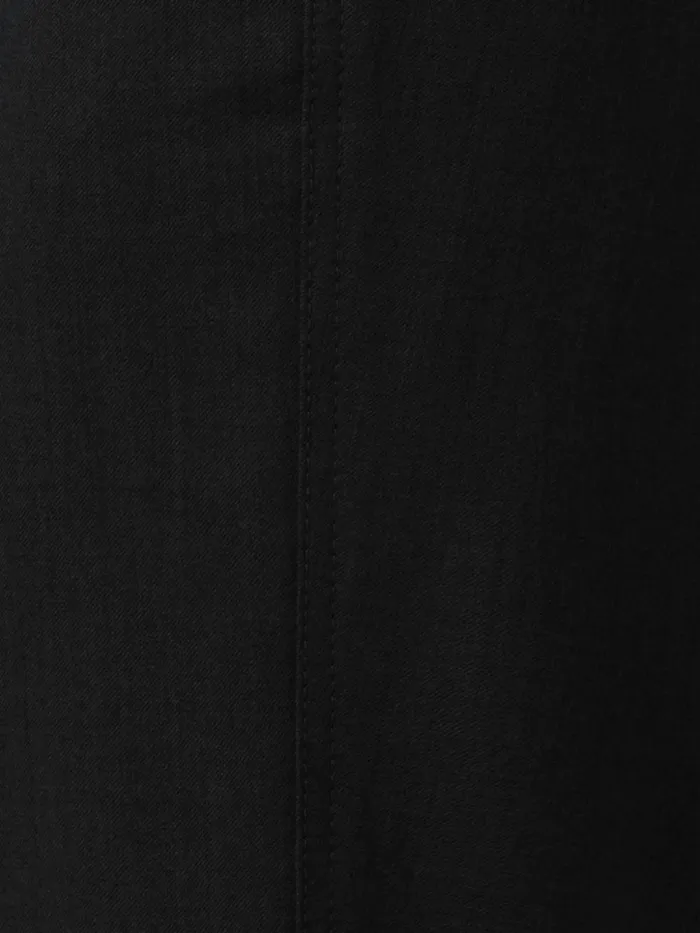 Wool Stretch Flannel Tapered Pants Black Women Akris Pants